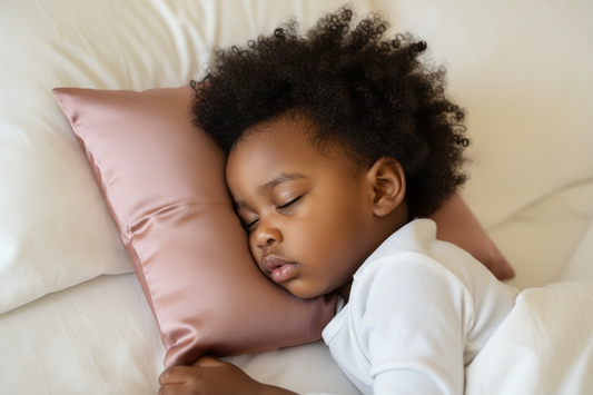 Toddler Silk Pillowcase - Deep Mauve | 36x50cm | 22 Momme Mulberry Silk | OEKO-TEX UK