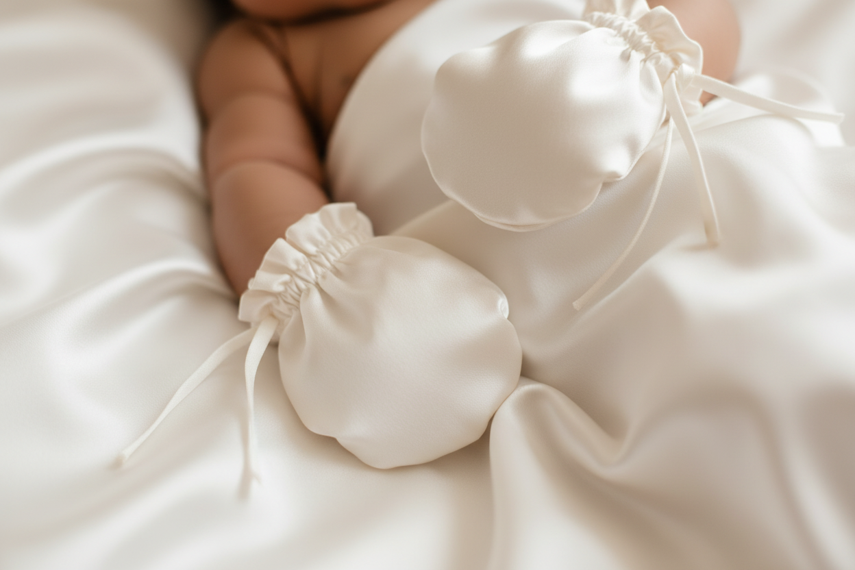 Baby Silk Mittens - The Scratch Solution