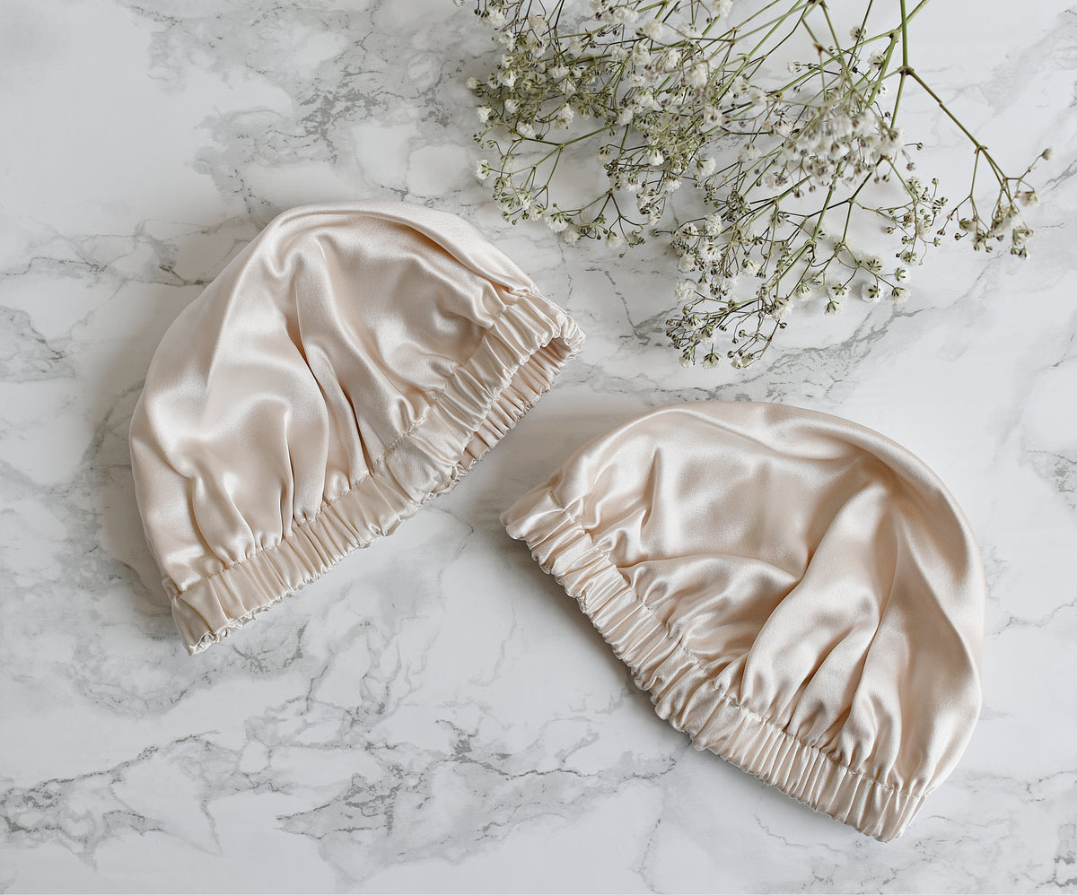Baby Silk Bonnet - Medium (6-12 Months)