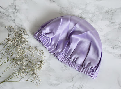Baby Silk Bonnet - Medium (6-12 Months)