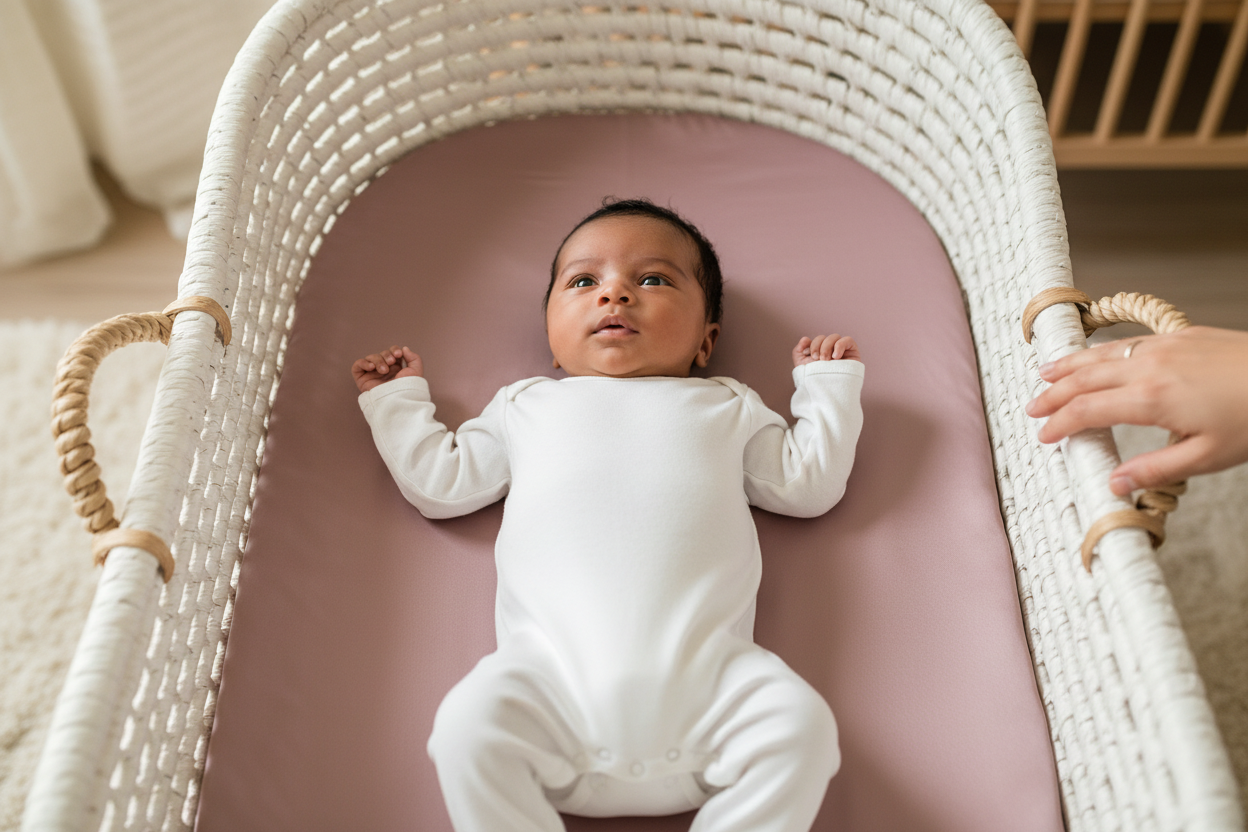 Silk Fitted Crib Sheet | Crib, Bassinet & Moses Basket