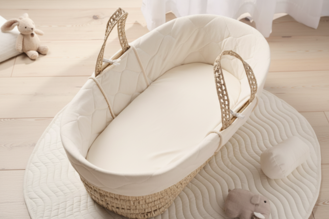Silk Fitted Crib Sheet | Crib, Bassinet & Moses Basket