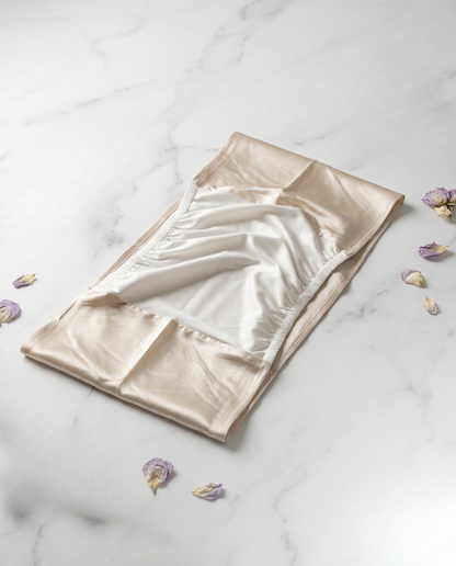 Silk Cot Mattress Sleeve - Hair & Skin Protection