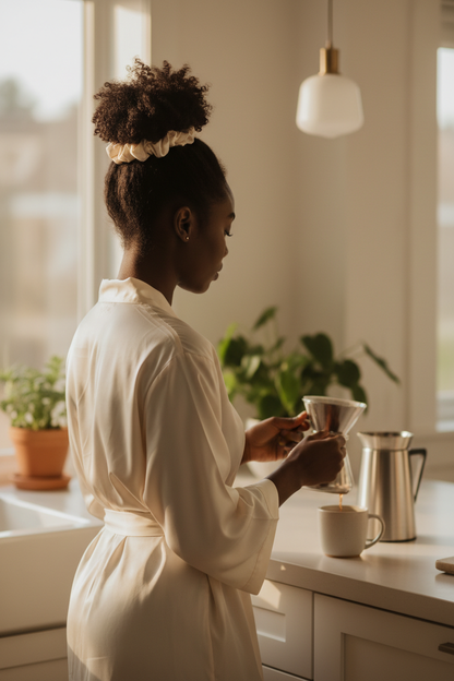 Cream Scrunchie Kitchen