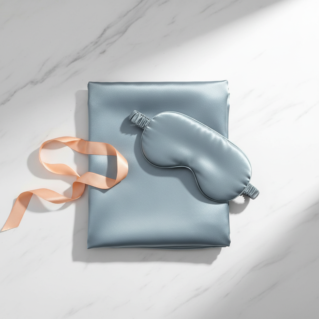 Gift set flat lay