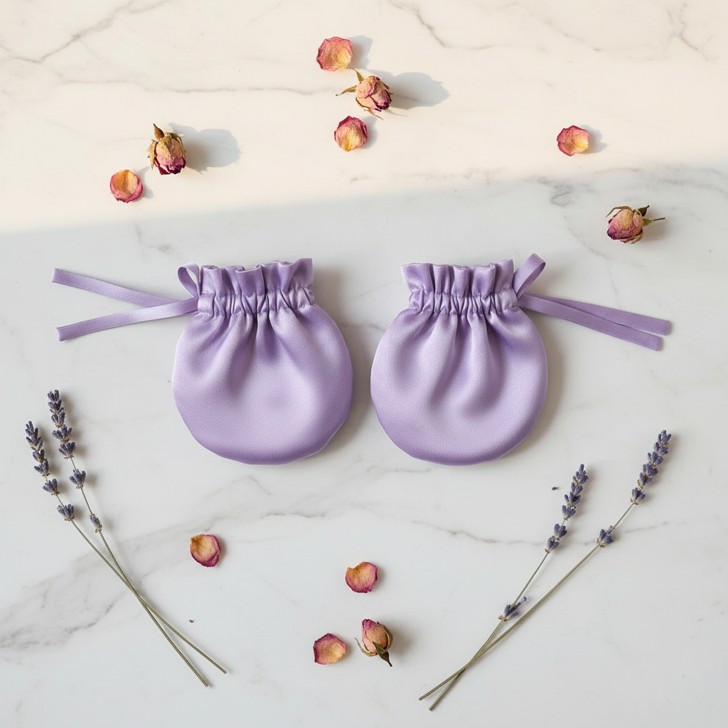 Baby Silk Mittens - The Scratch Solution