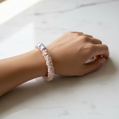 The Soft Everyday Set - Skinny Silk Scrunchies (4 Pack)