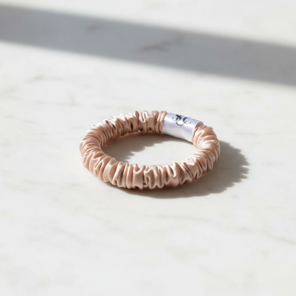 The Soft Everyday Set - Skinny Silk Scrunchies (4 Pack)