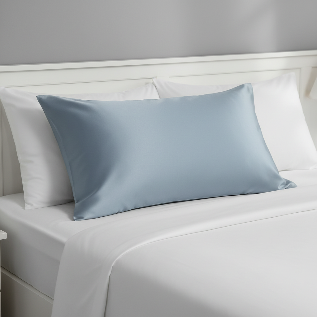 Pillowcase on bed corrected