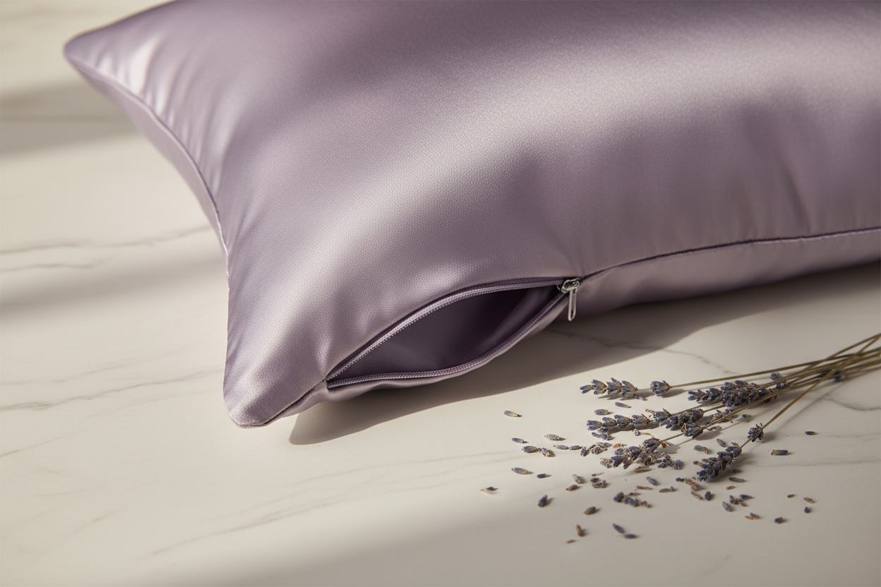 Pillowcase Zip Lavender