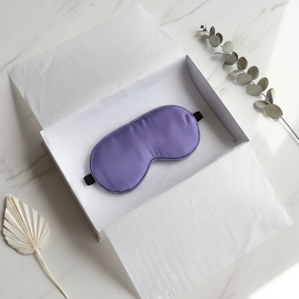 Purple Eye Mask in Gift Box
