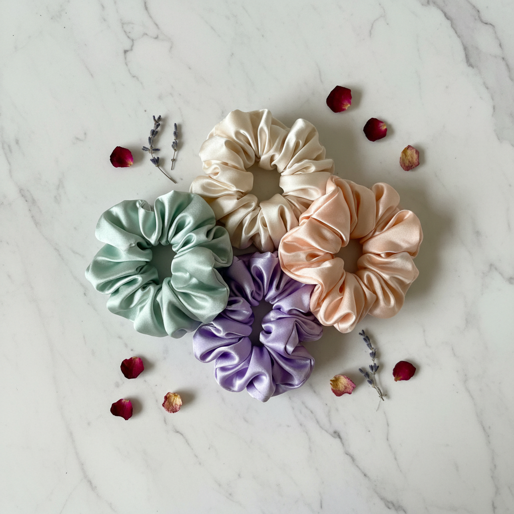 Scrunchies - Flat Lay