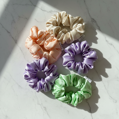 Silk Scrunchie Collection Enhanced Square