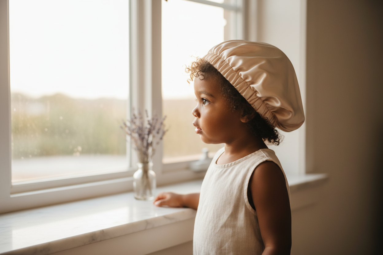 Toddler Peach Window