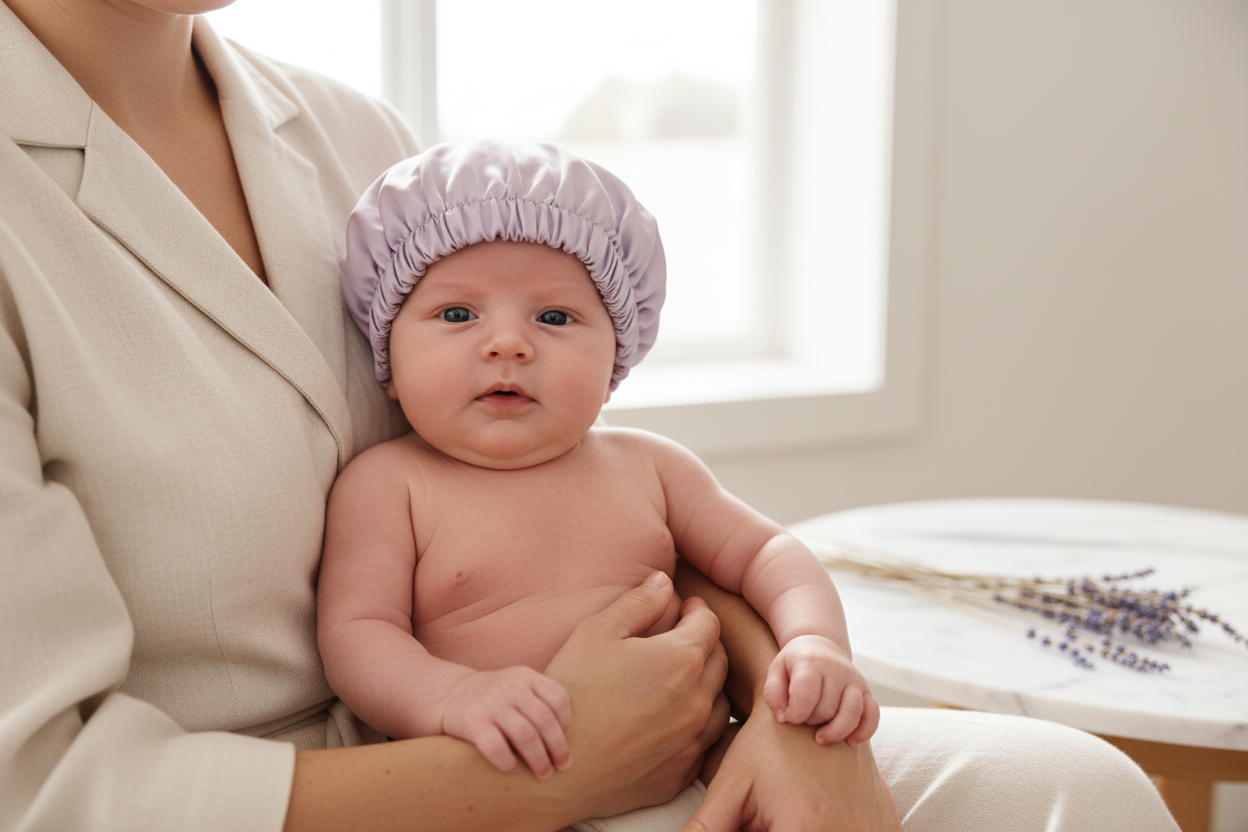 White Newborn Lavender Regen